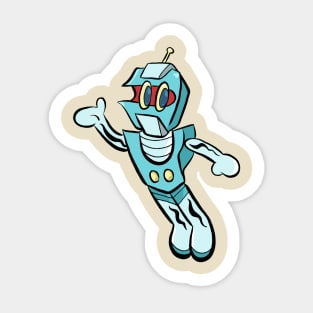 Cobble the Space Cop 2 Sticker